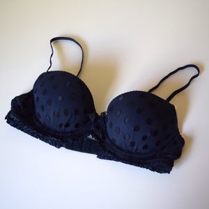 NWT Gilly Hicks Polka Dot Bra - 34B